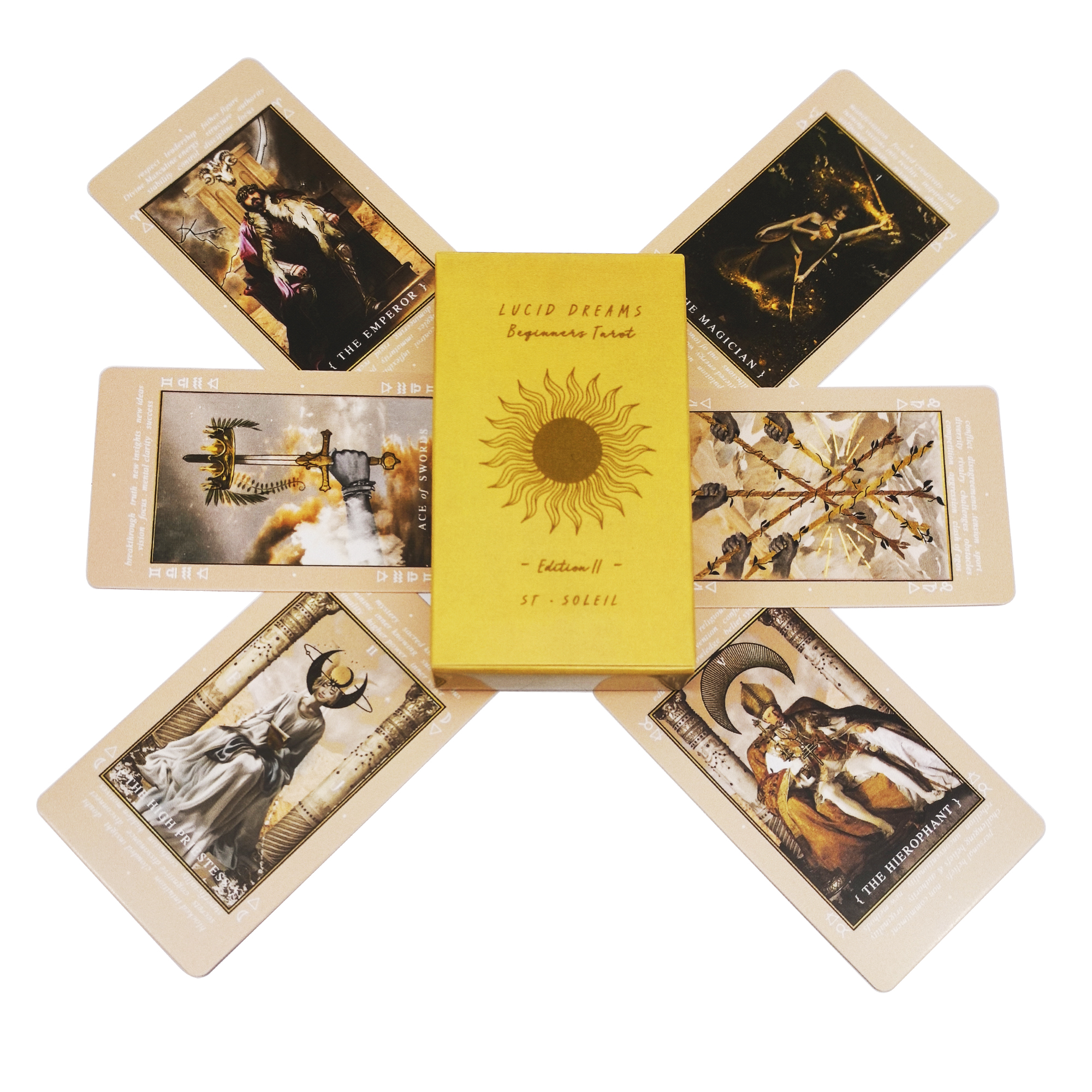 Party Games Classic - Lucid Dreams Beginners Tarot Deck Classic