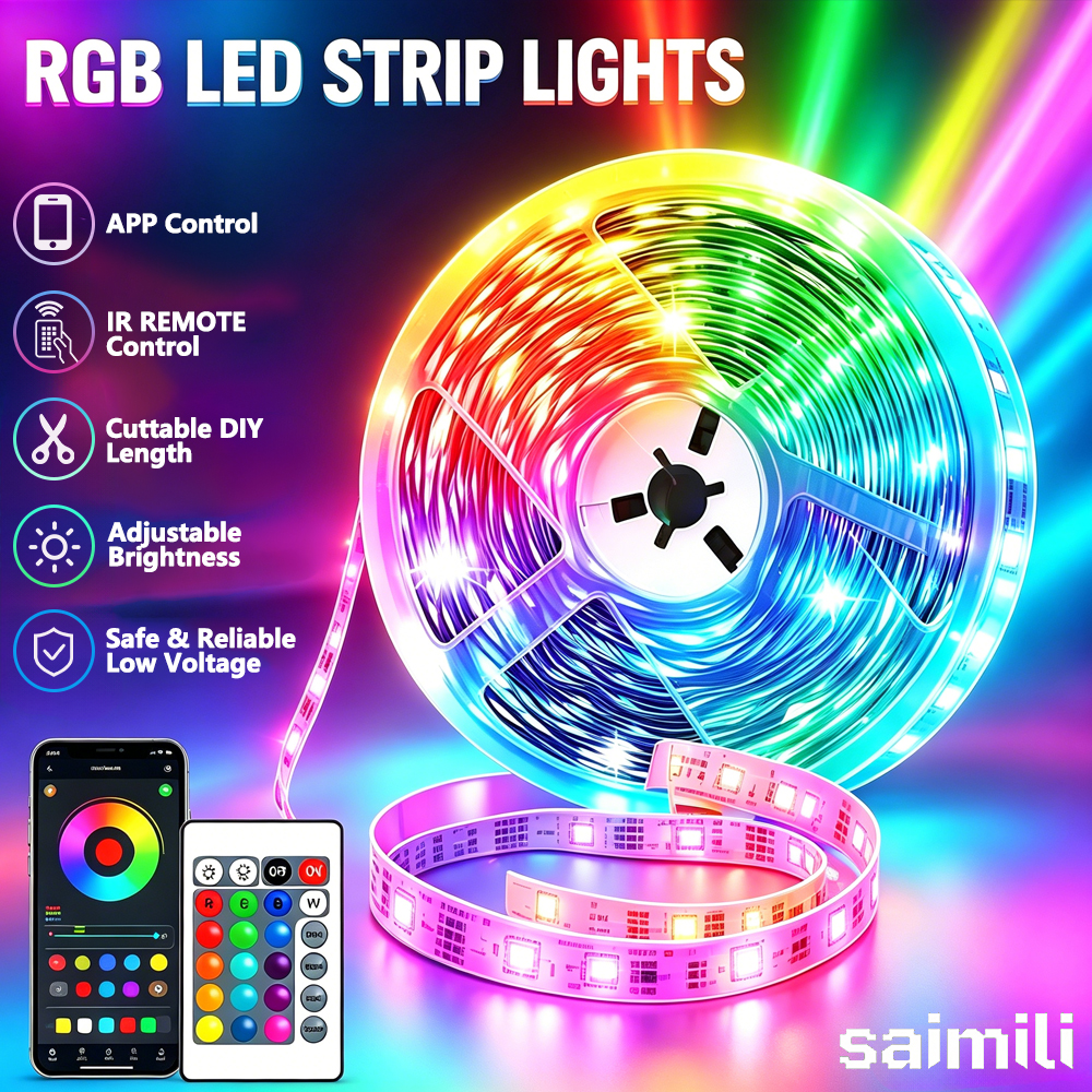 Party Games App - USB RGB LED Strip SMD3535 With