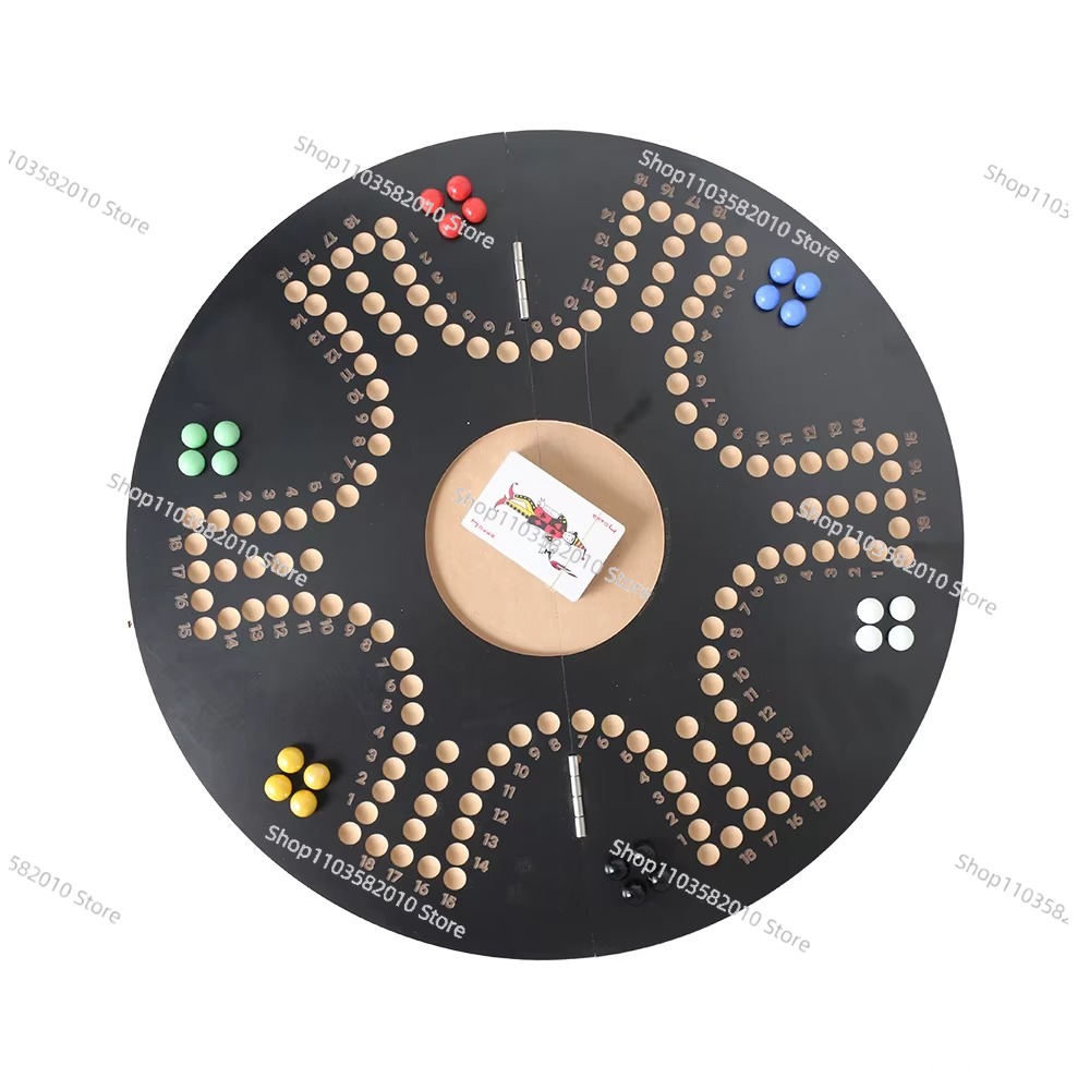 Player Foldable Marble Board G - Party Games Classic 评论和价格