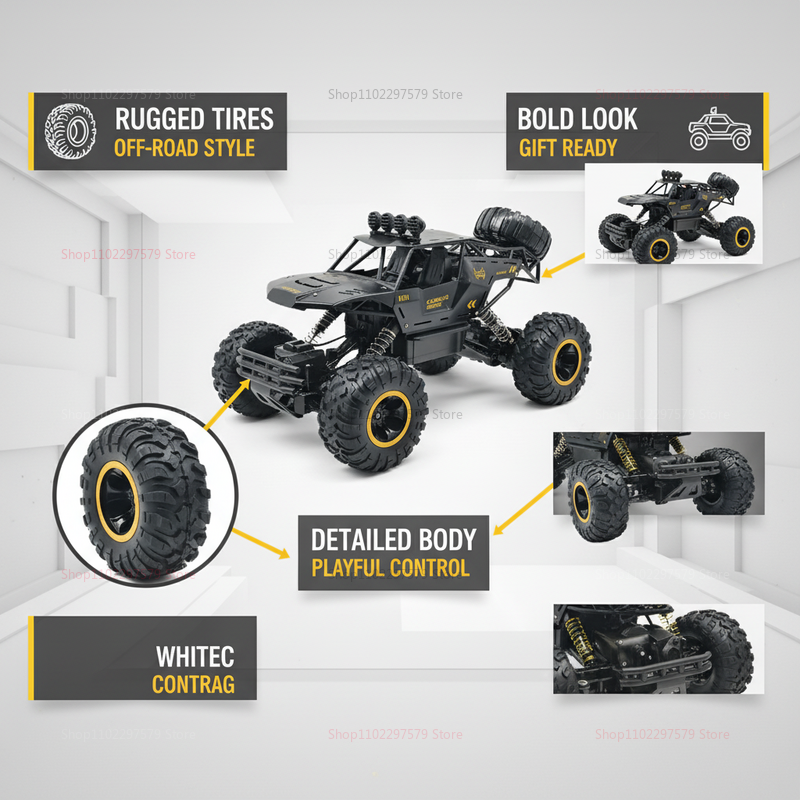 1:12 Scale All Terrain RC Cars - Party Games For 5 Year Olds Indoors 评论和价格