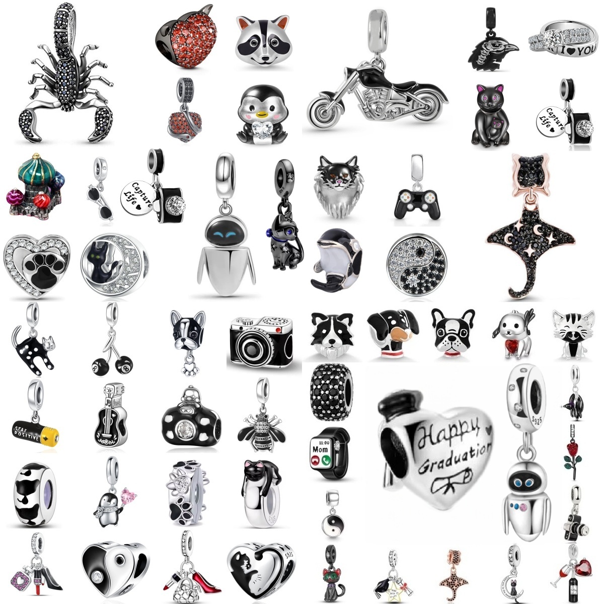 Charm 925 Silver Black Series  - Party Games On Switch 评论和价格