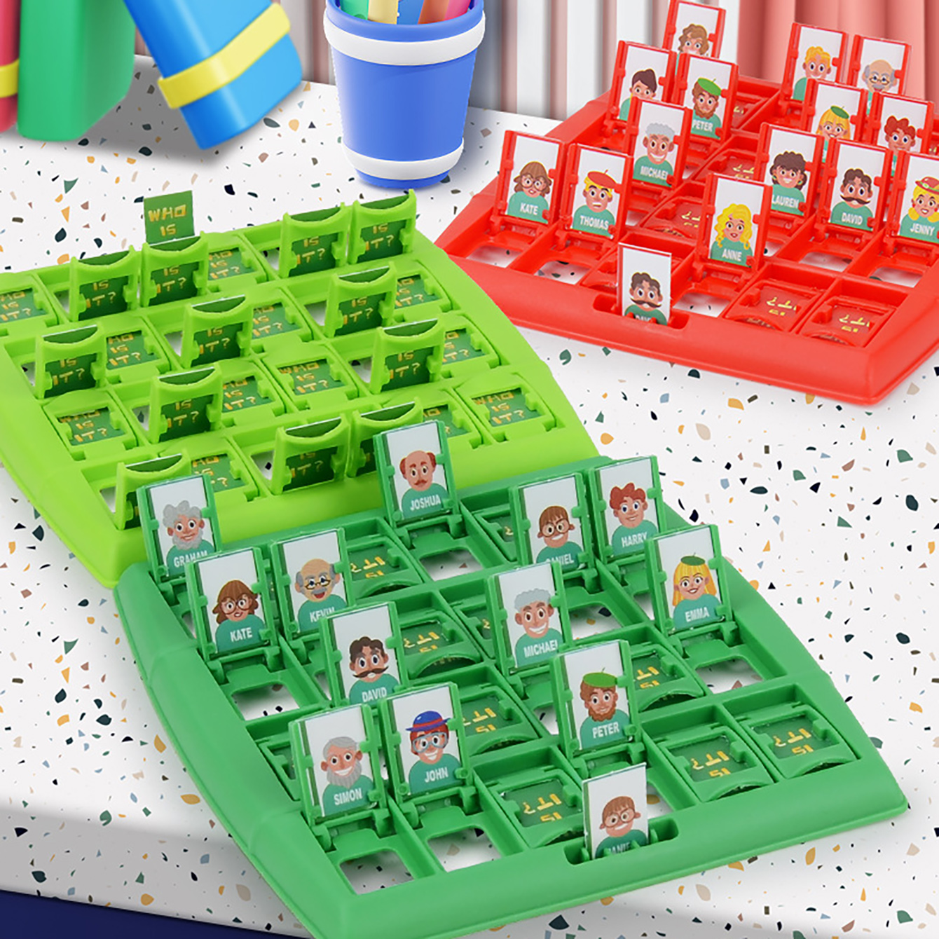 Family Guessing Board Game Who - Party Games Classic 评论和价格