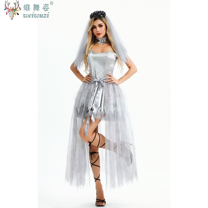 Adult Scary Skull Ghosts Bride - Zombie Party Games For Adults 评论和价格