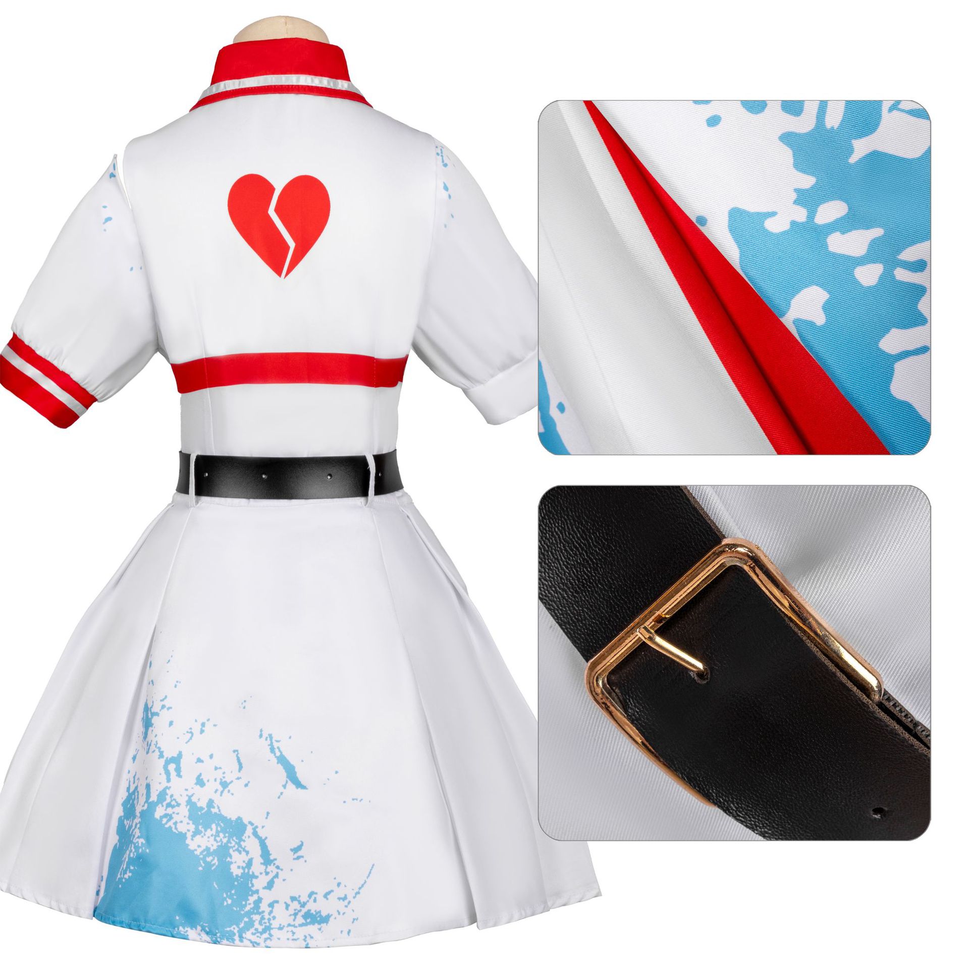 White Nurse Suit French Maid W - Party Games Eggy 评论和价格