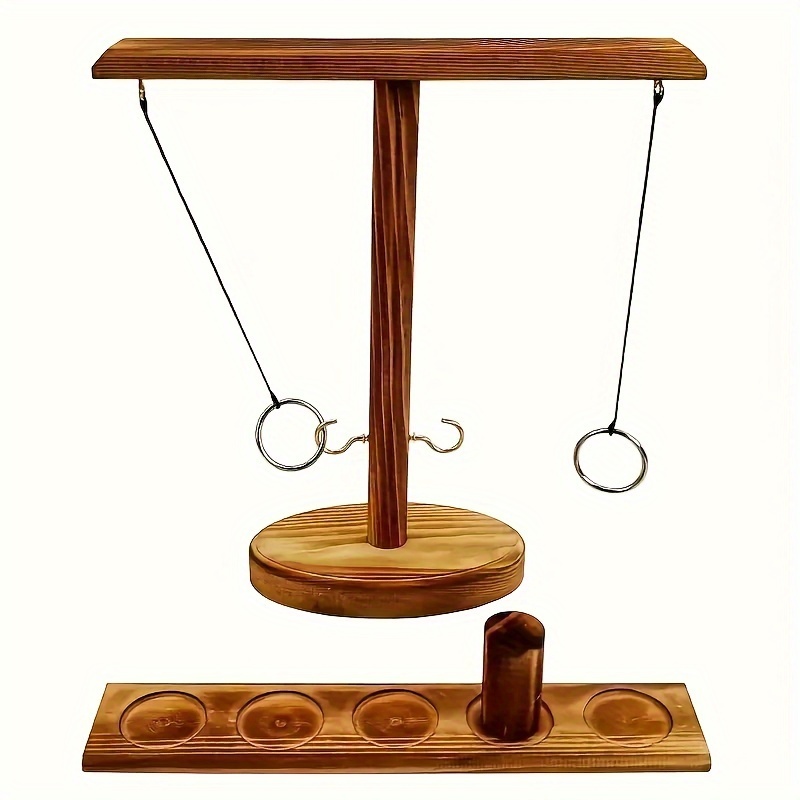Ultimate Wooden Ring Throw Gam - Party Games Easy 评论和价格