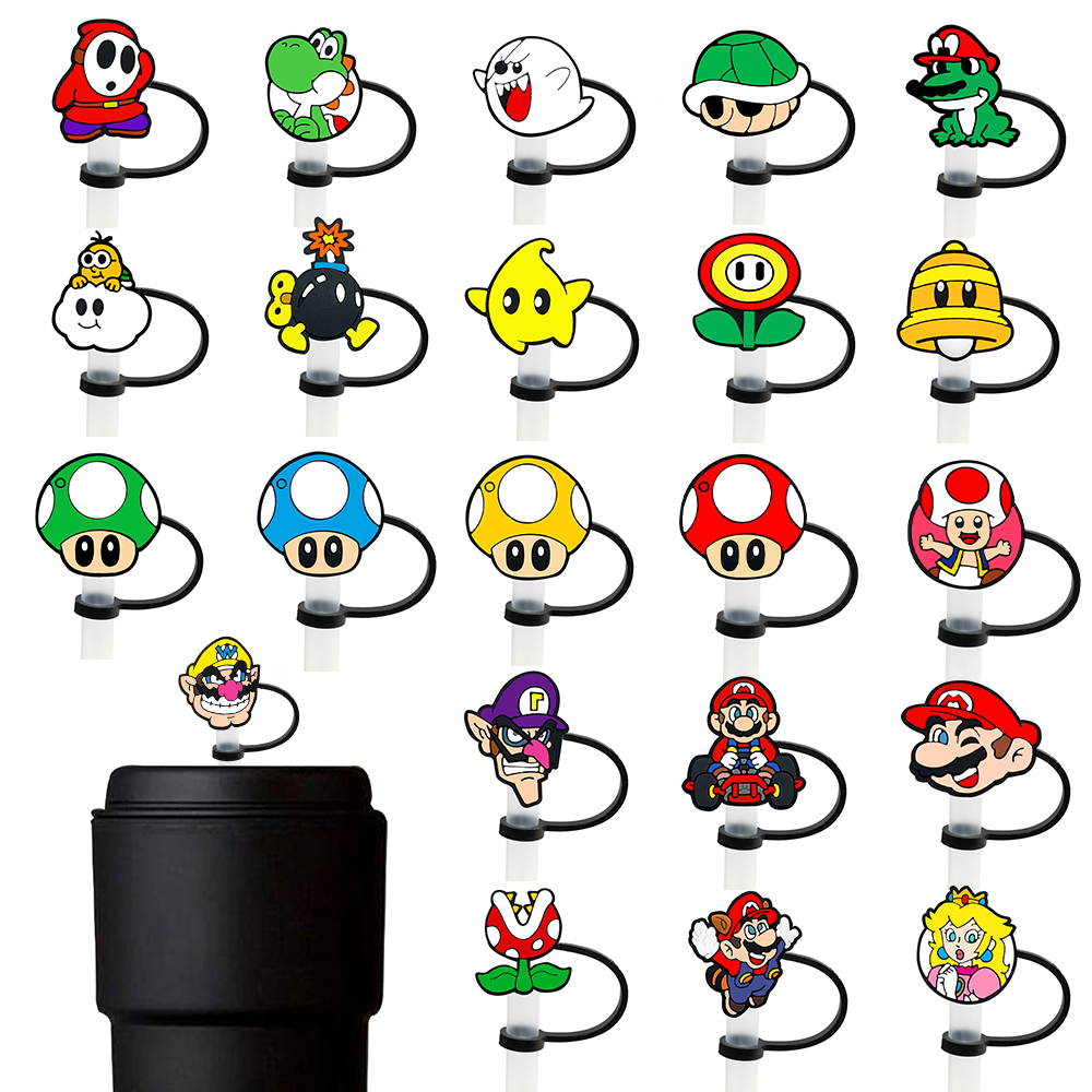 1-25pcs Game Cartoon Straw Cov - Party Games App 评论和价格
