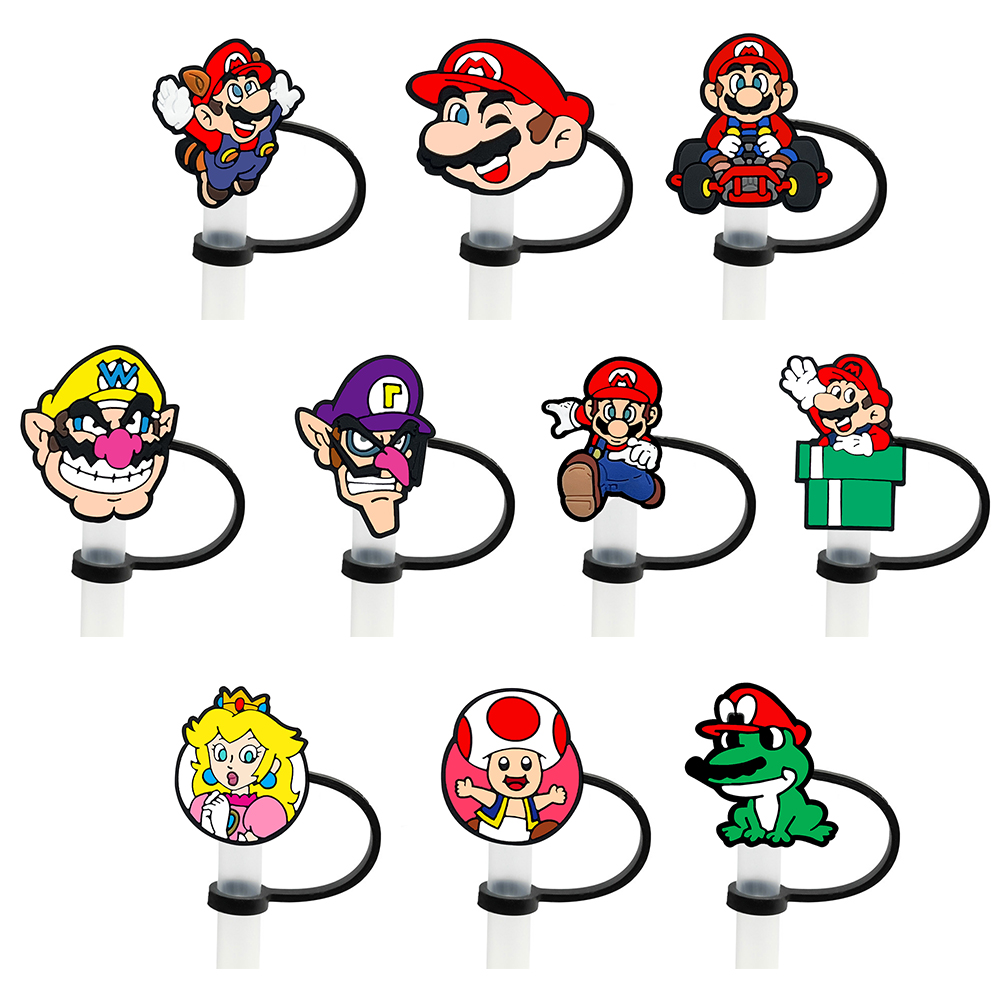 1-25pcs Game Cartoon Straw Cov - Party Games App 评论和价格
