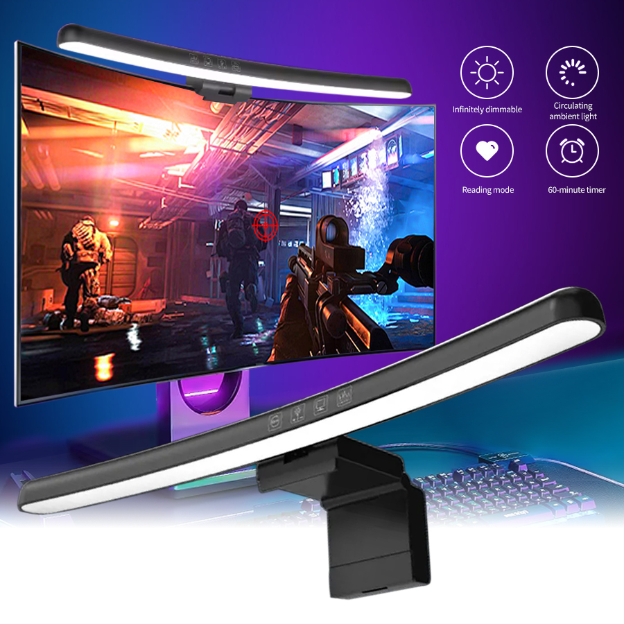 USB Stepless Dimming Screen Ha - Party Games On Switch 评论和价格