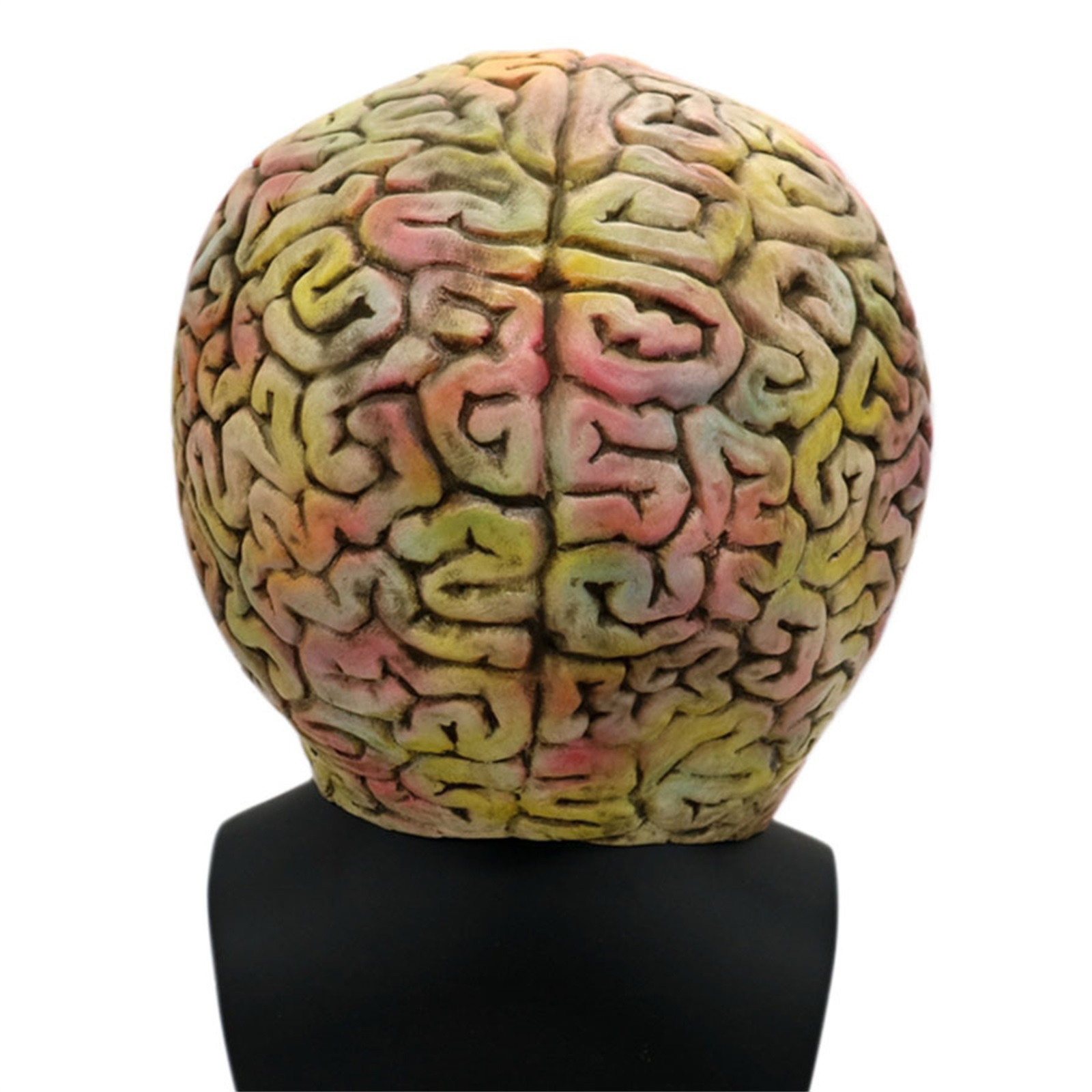 Alien Brain Halloween Mask Mar - Zombie Party Games For Adults 评论和价格