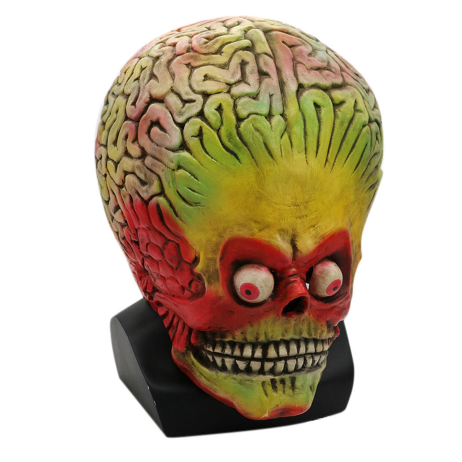 Alien Brain Halloween Mask Mar - Zombie Party Games For Adults 评论和价格