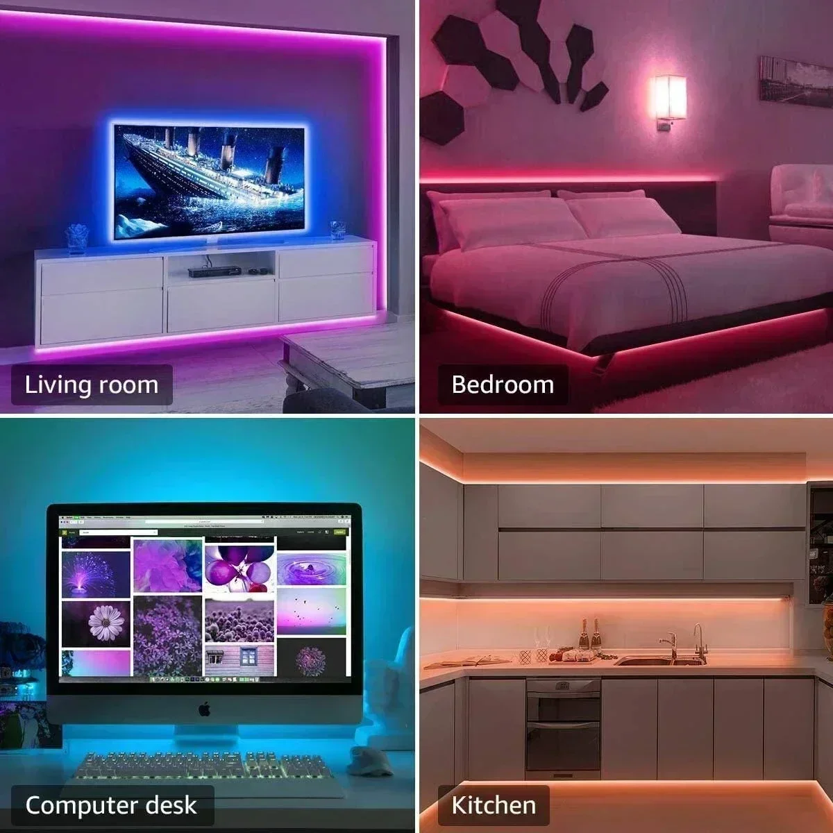 Smart RGB LED Gaming Light Str - Party Games App 评论和价格