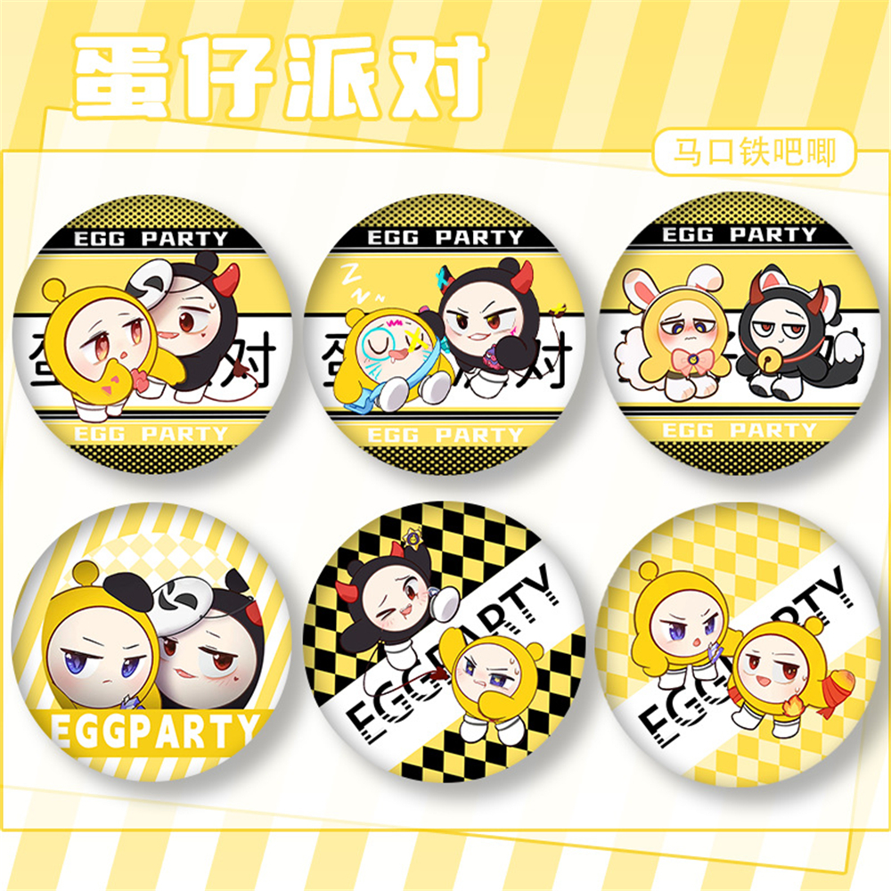 Game Eggy Party Cosplay Badge  - Party Games Eggy 评论和价格