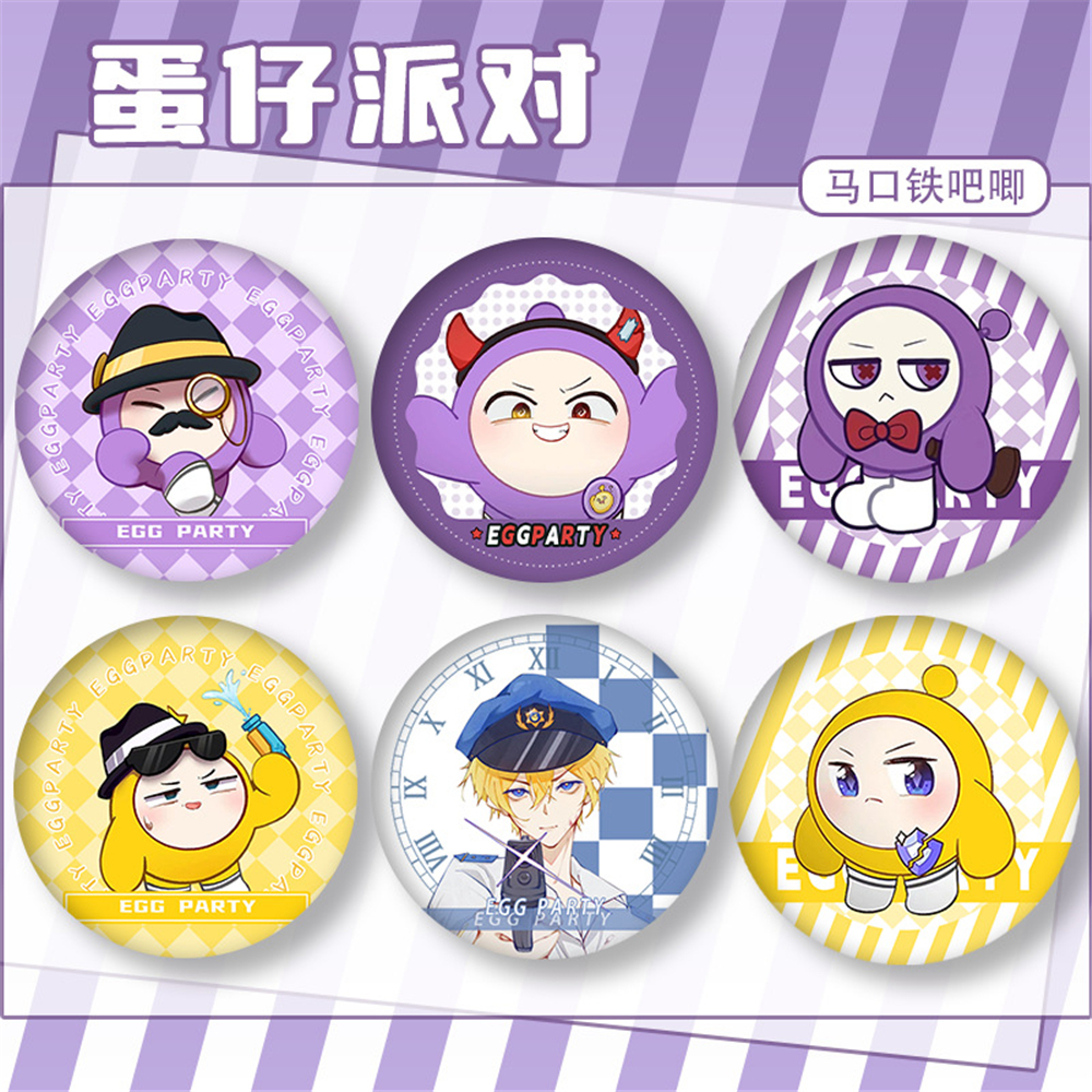 Game Eggy Party Cosplay Badge  - Party Games Eggy 评论和价格