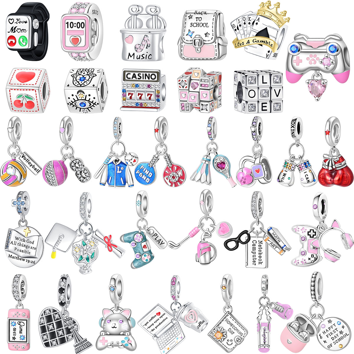 Original 925 Sterling Silver C - Party Games On Switch 评论和价格