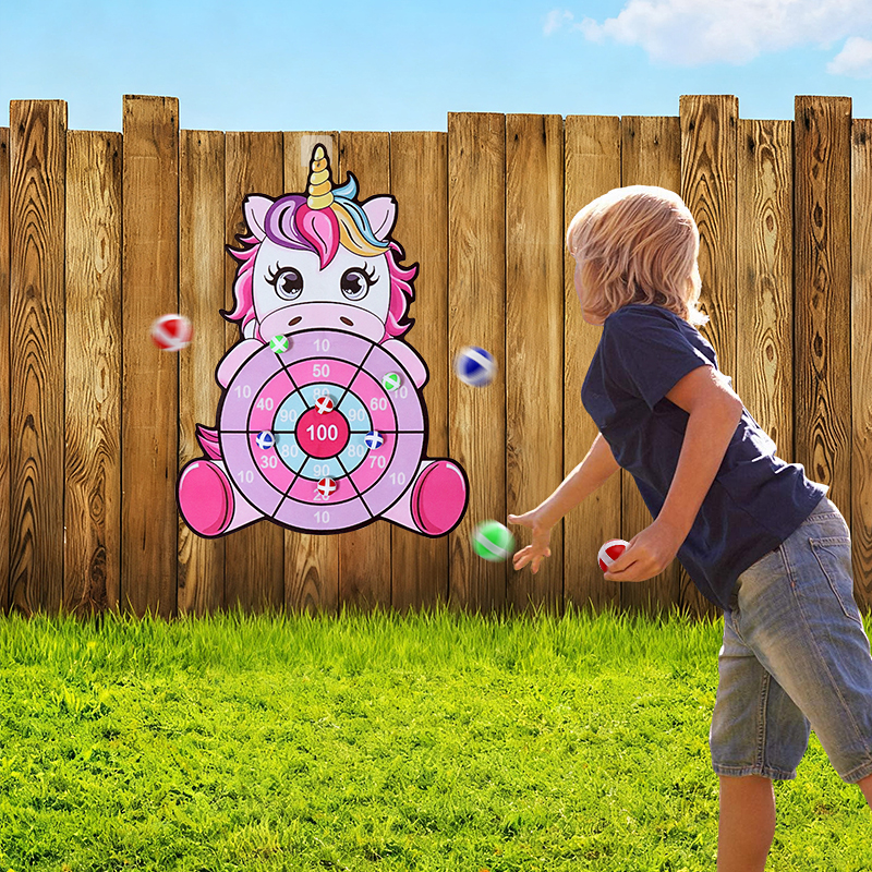 New Large Sticky Ball Dart Boa - Party Games For 5 Year Olds Indoors 评论和价格
