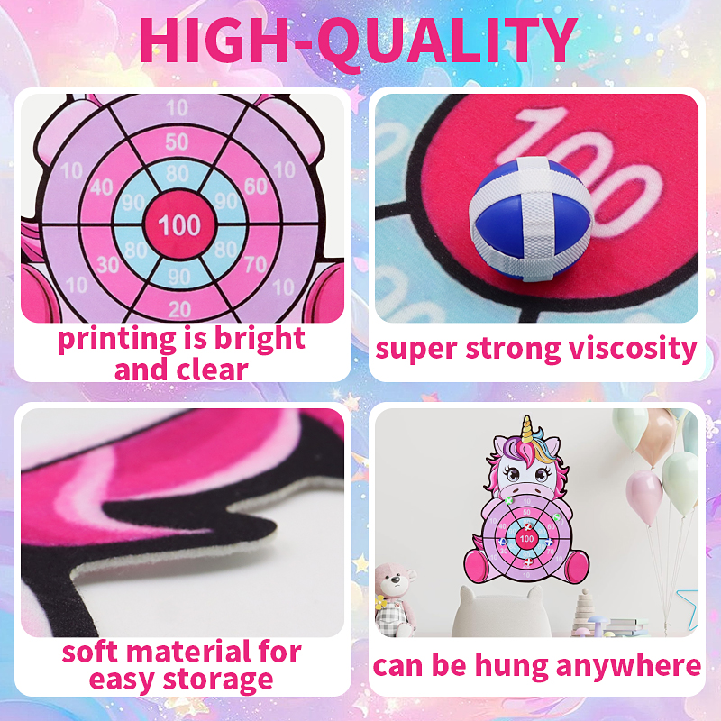 New Large Sticky Ball Dart Boa - Party Games For 5 Year Olds Indoors 评论和价格