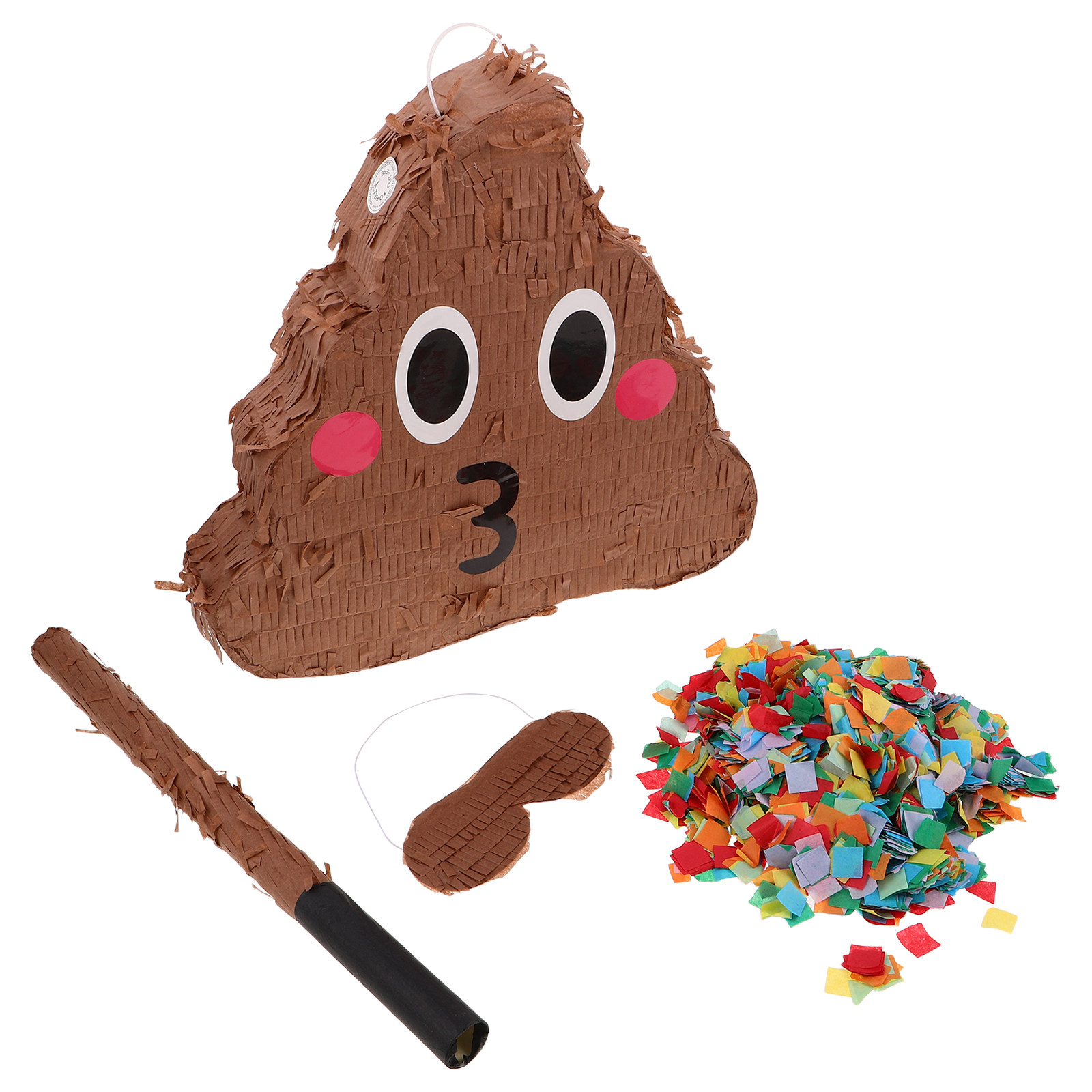 1Set Poop Themed Pinata Set fo - Party Games Easy 评论和价格