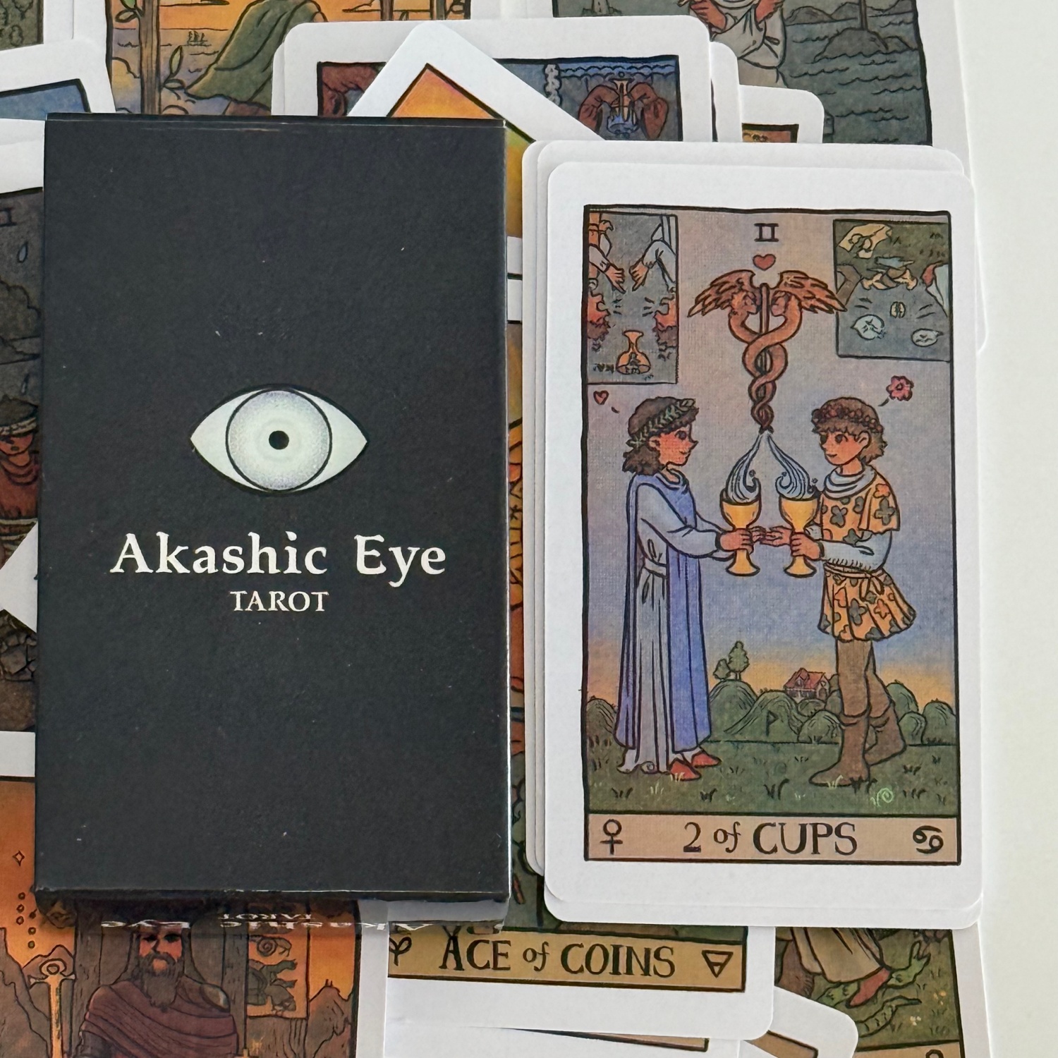 Akashic Eye Tarot Cards Deck 7 - Party Games Easy 评论和价格