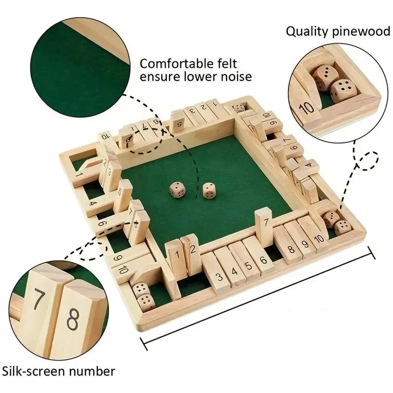 Deluxe Four Sided 10 Numbers S - Party Games App 评论和价格