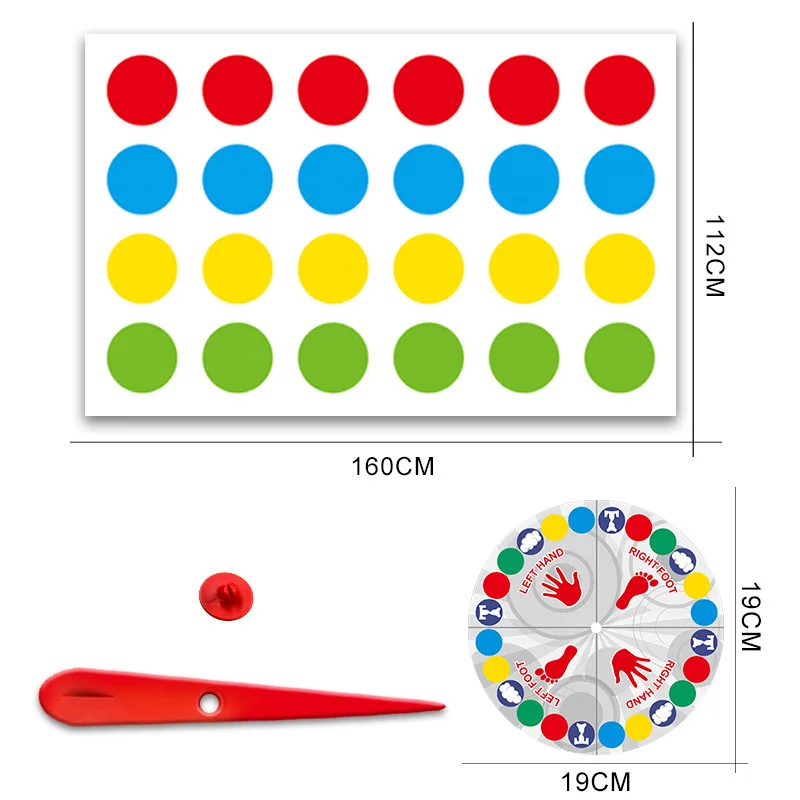 Hot-Selling Twister Game, Clas - Party Games For 5 Year Olds Indoors 评论和价格