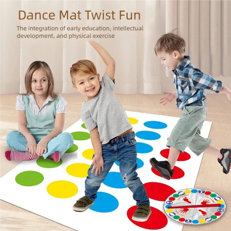 Hot-Selling Twister Game, Clas - Party Games For 5 Year Olds Indoors 评论和价格