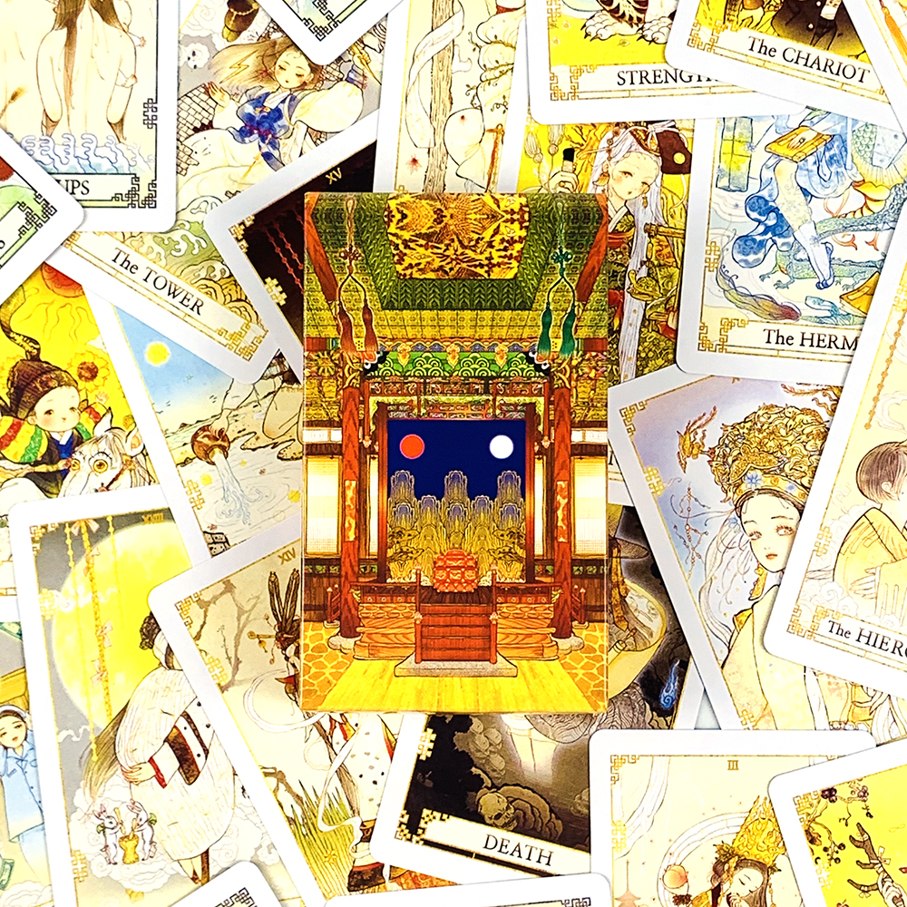 Retro Tarot Cards A 78PCS Chin - Party Games Classic 评论和价格
