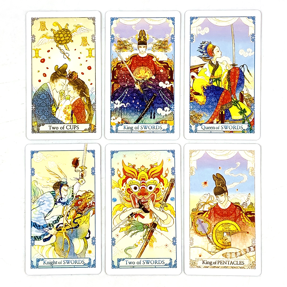 Retro Tarot Cards A 78PCS Chin - Party Games Classic 评论和价格