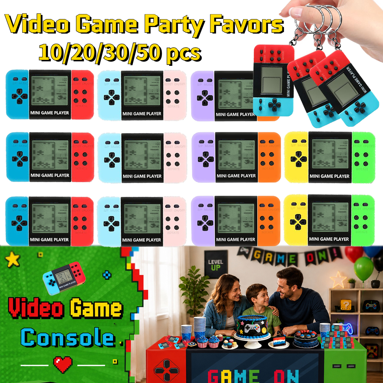 10-120pcs Kids Mini Handheld G - Party Games On Switch 评论和价格